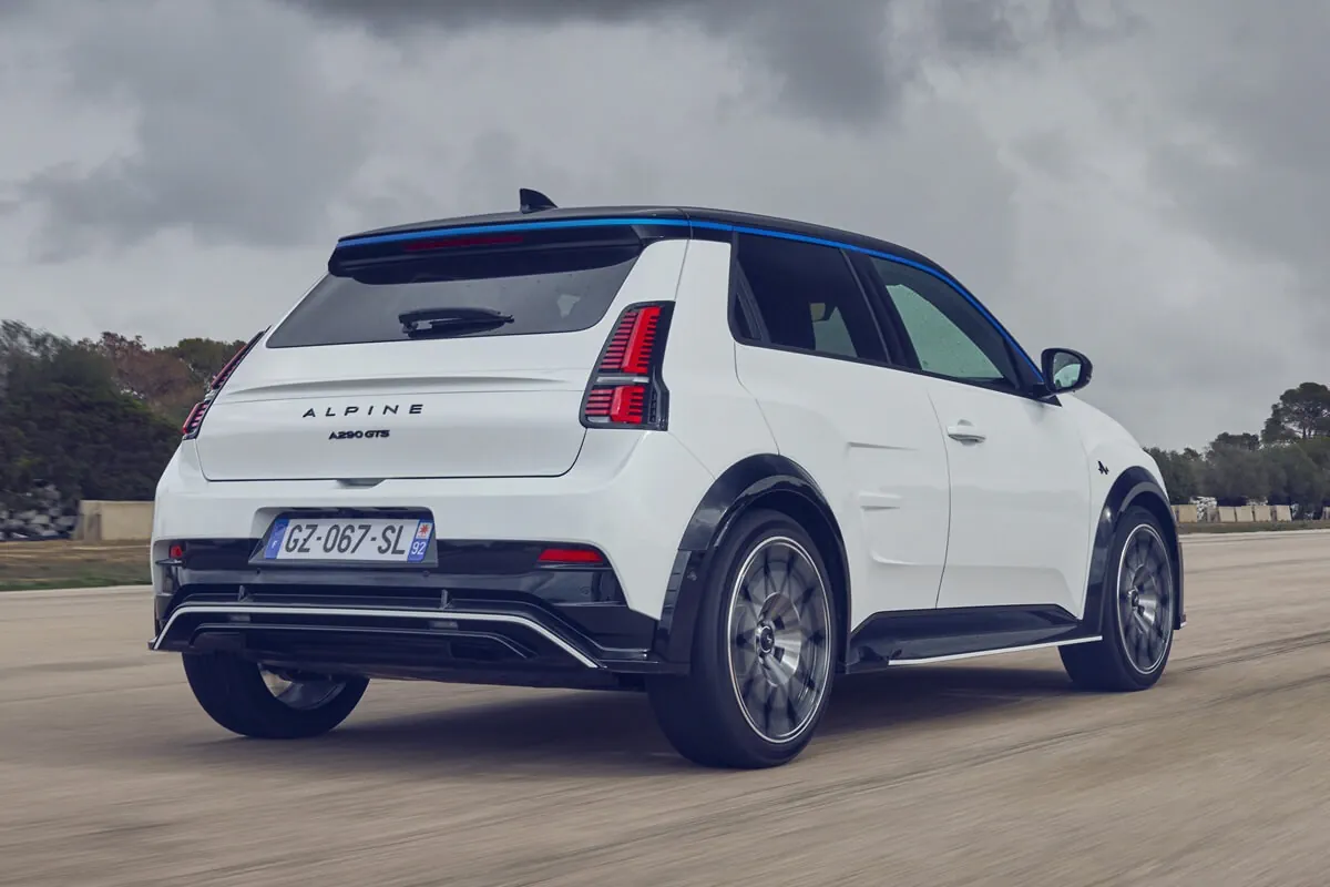 Alpine A290 (2026) Heckansicht