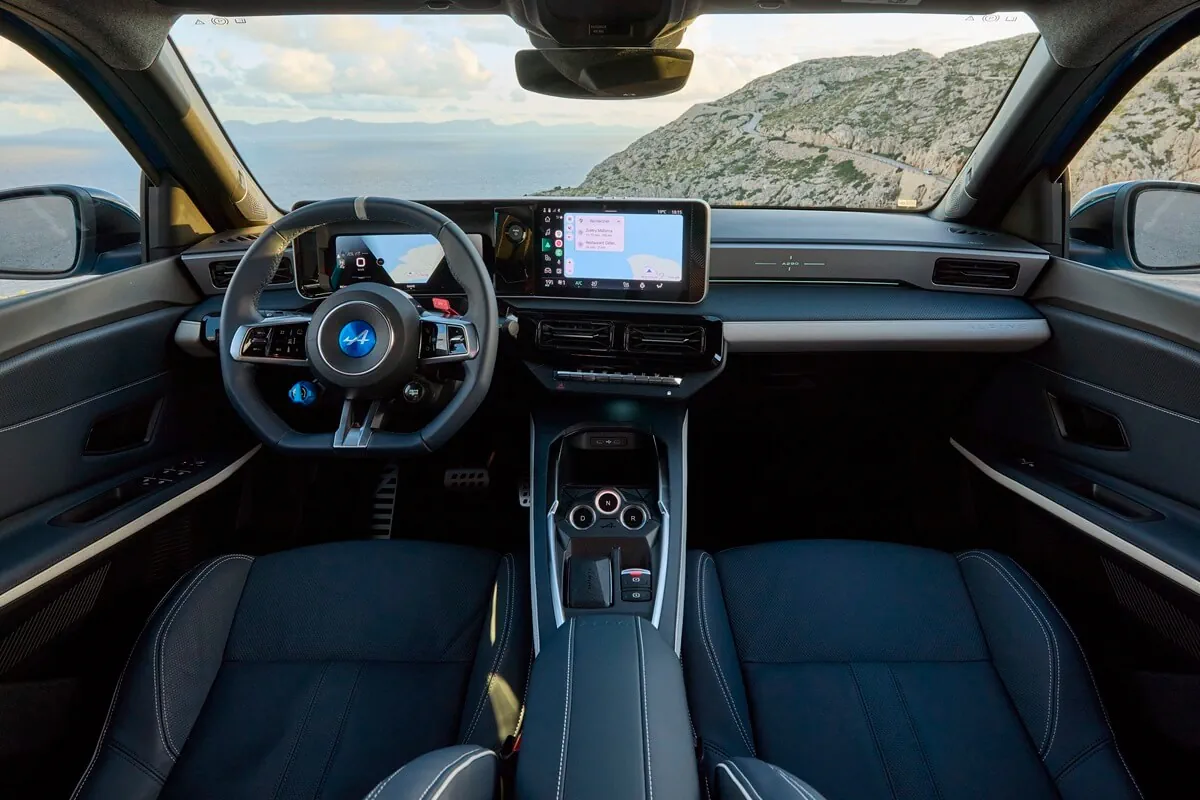 Alpine A290 (2026) Armaturenbrettansicht