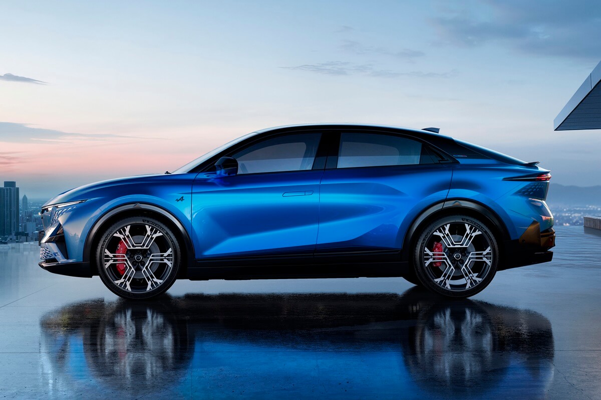 Alpine A390 (2026) side view