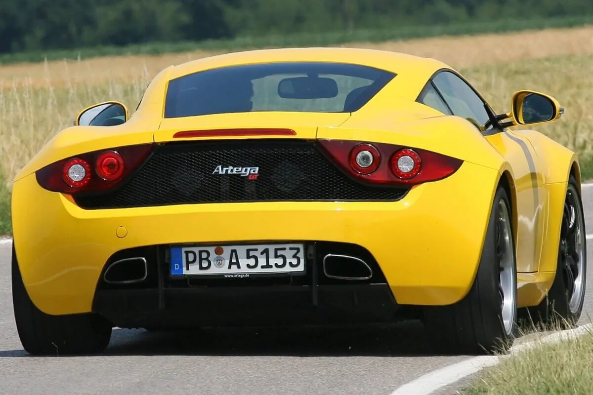 Artega GT (2010–2012) achteraanzicht