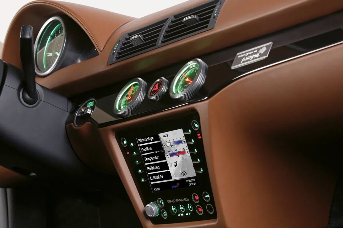 Artega GT (2010–2012) interieur (zitplaatsen)
