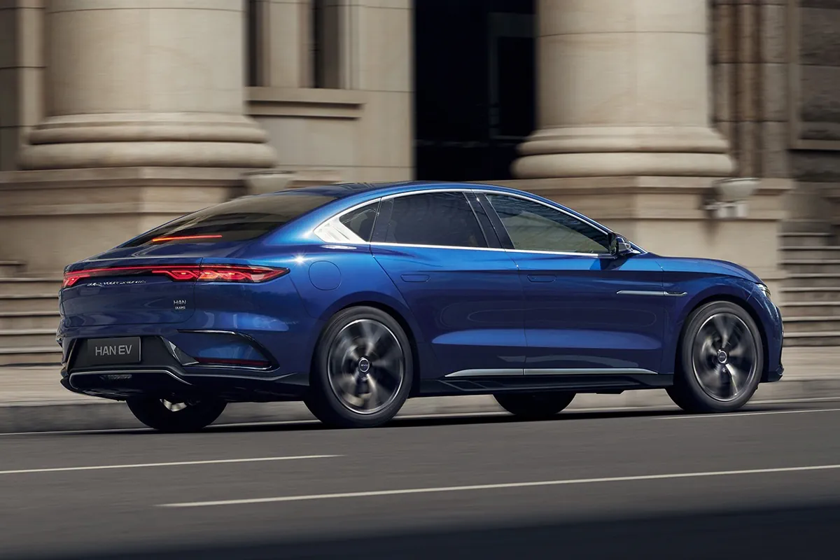 BYD Han (2026) rear view