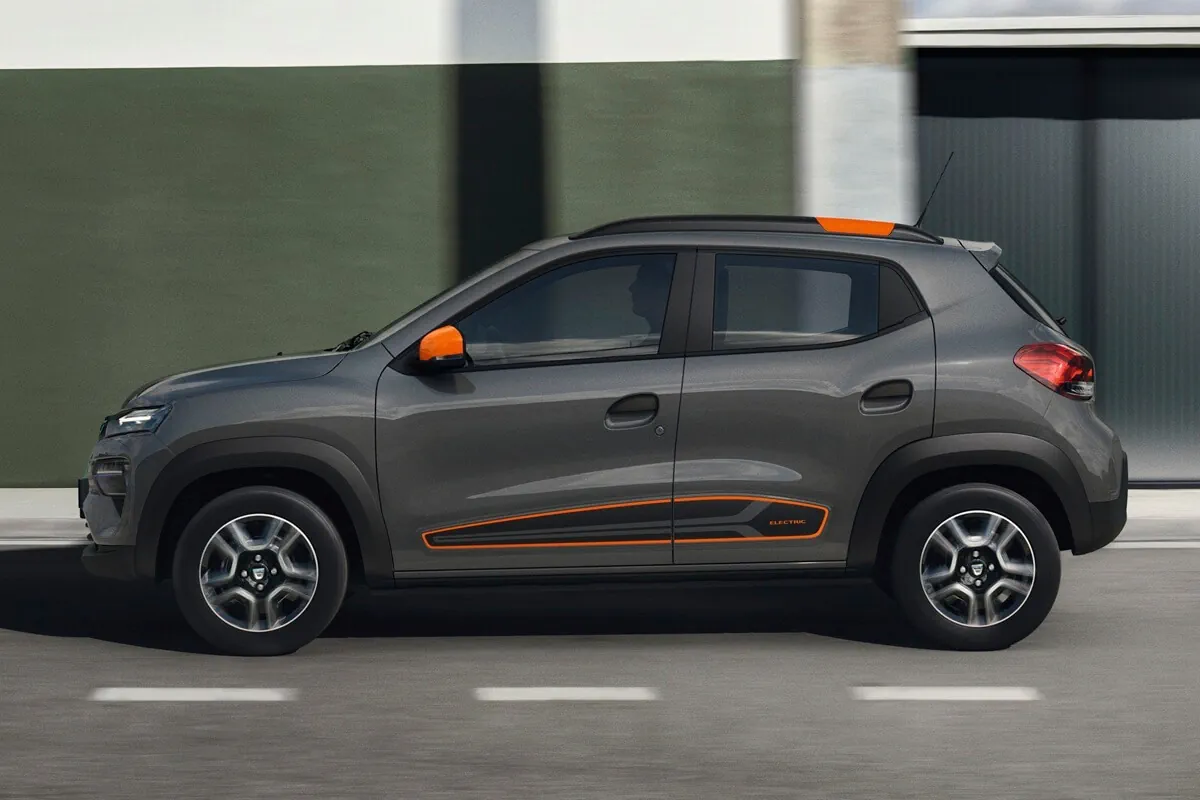 Dacia Spring (2020–2022) zijaanzicht