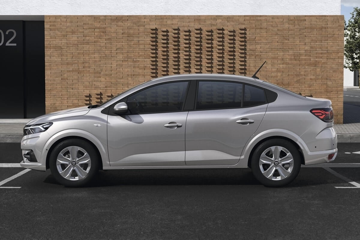 Dacia Logan (2022–2025) side view