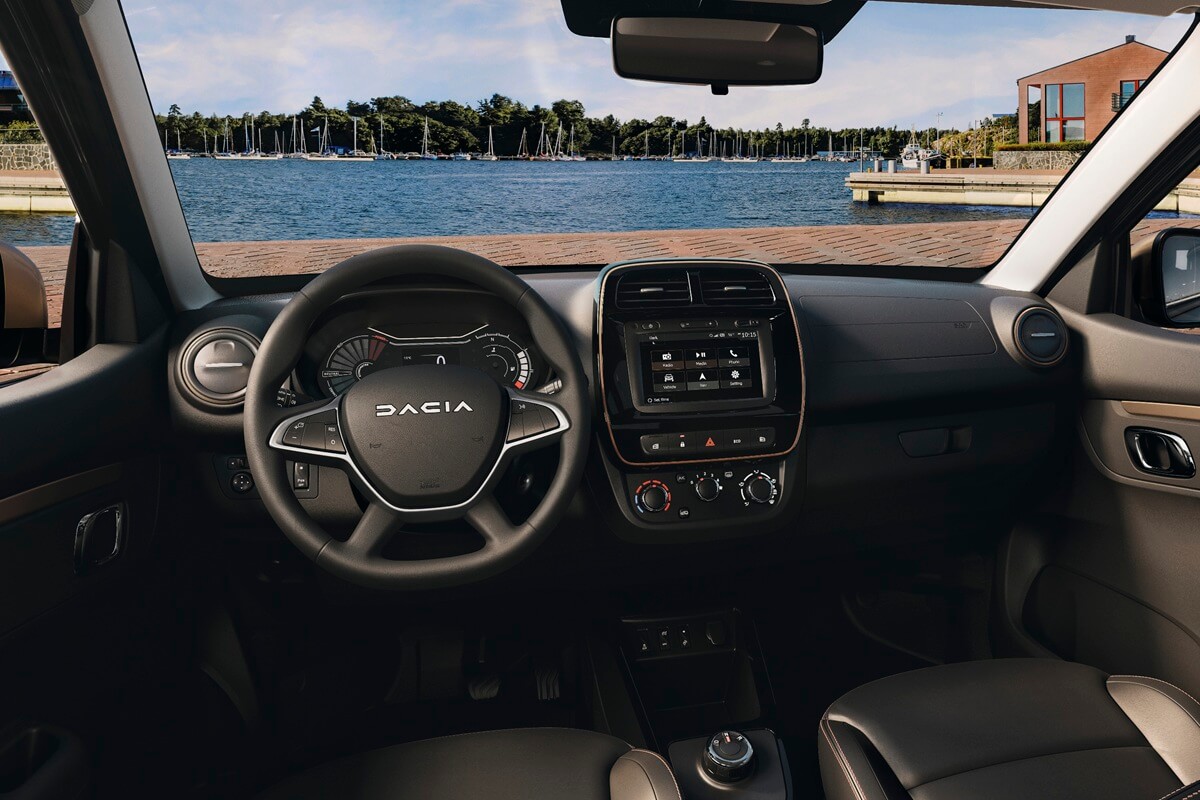 Dacia Spring (2022–2024) dashboard view