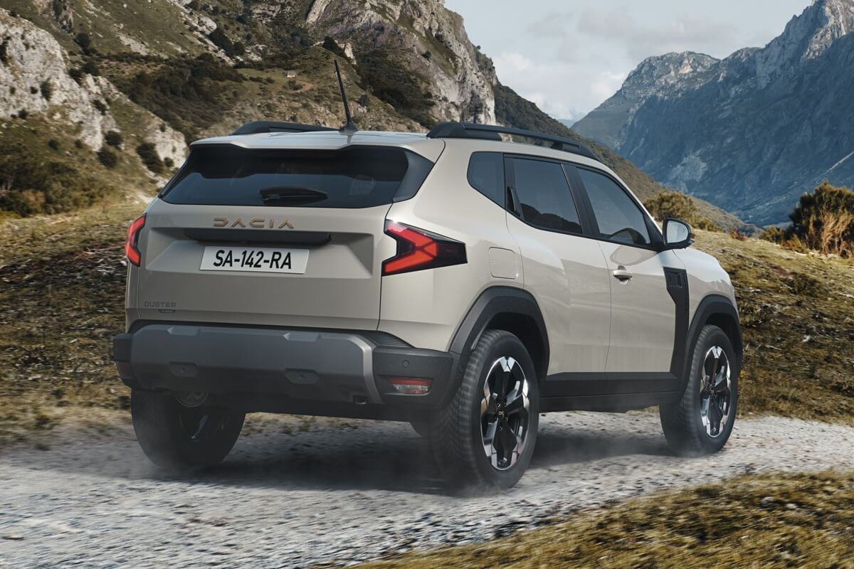 Dacia Duster (2026) rear view