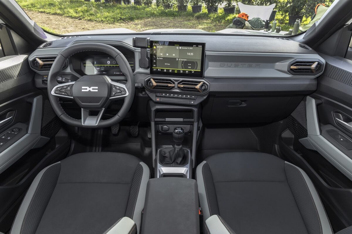 Dacia Duster (2026) dashboard view