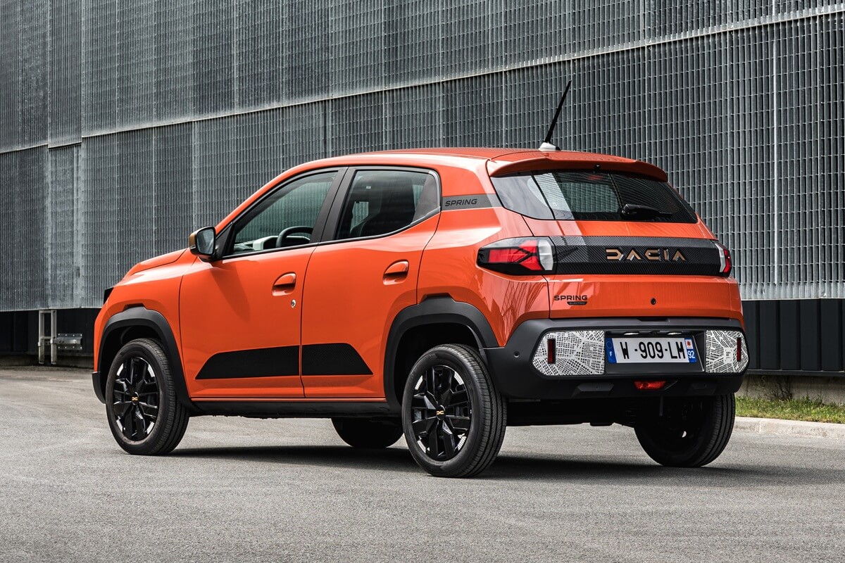 Dacia Spring (2026) vue arrière