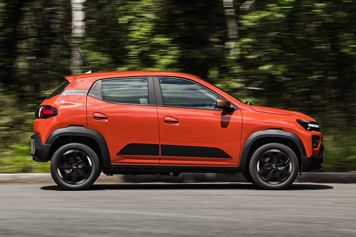 Dacia Spring (2026) vue latérale