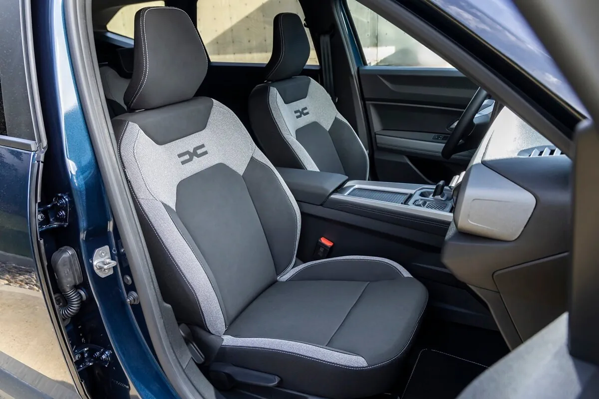 Dacia Bigster (2026) interieur (zitplaatsen)