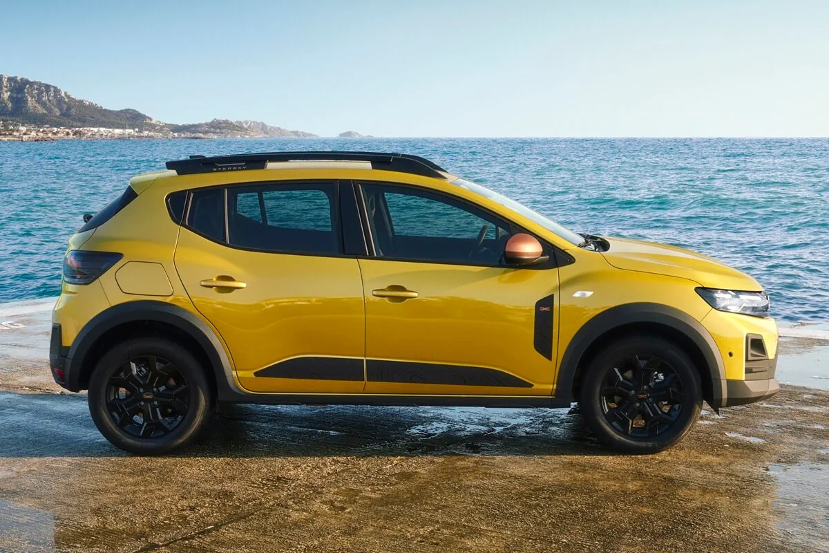 Dacia Sandero Stepway (2026) zijaanzicht