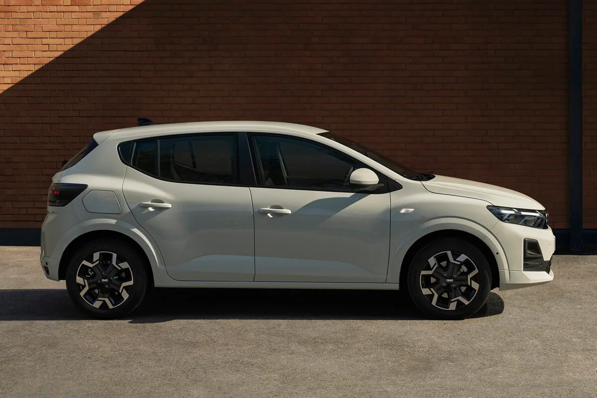 Dacia Sandero (2026) zijaanzicht