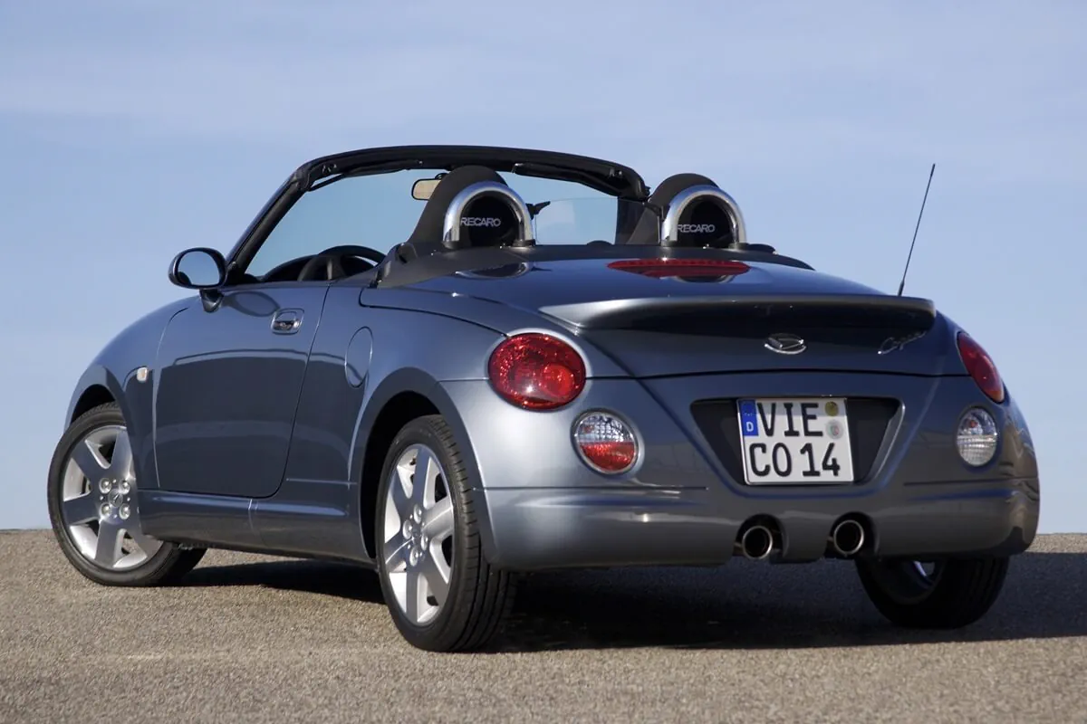 Daihatsu Copen (2002–2011) achteraanzicht