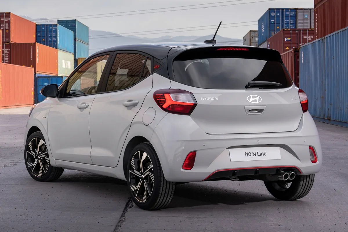 Hyundai i10 (2026) rear view