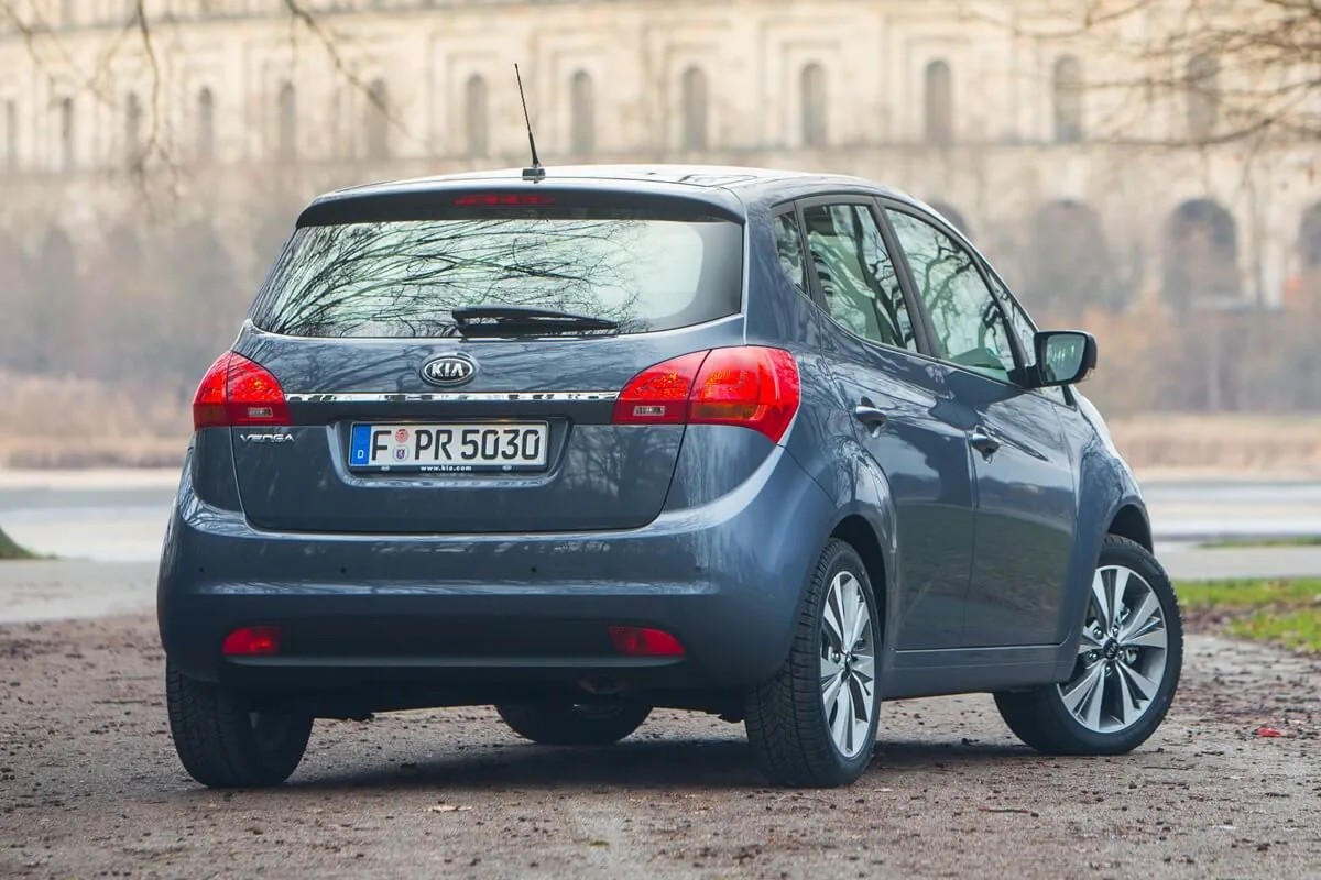 Kia Venga (2015–2019) achteraanzicht