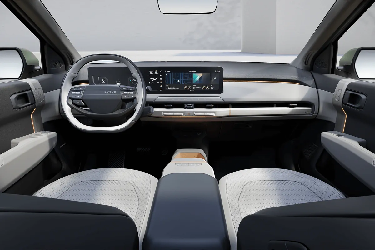 Kia EV3 (2026) dashboard