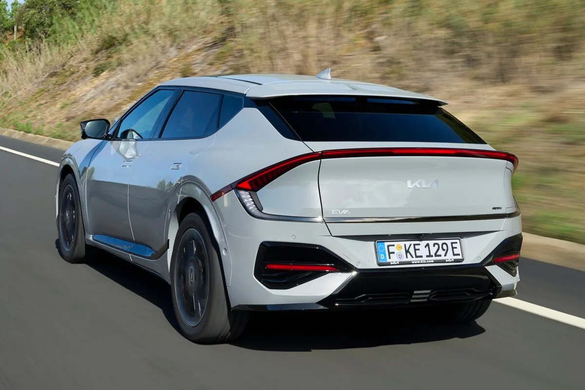 Kia EV6 (2026) achteraanzicht
