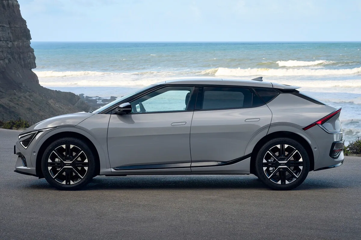 Kia EV6 (2026) zijaanzicht