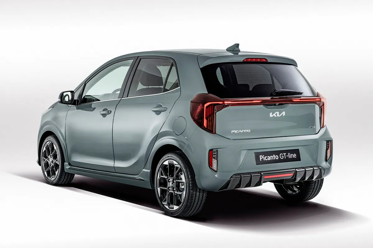Kia Picanto (2026) achteraanzicht
