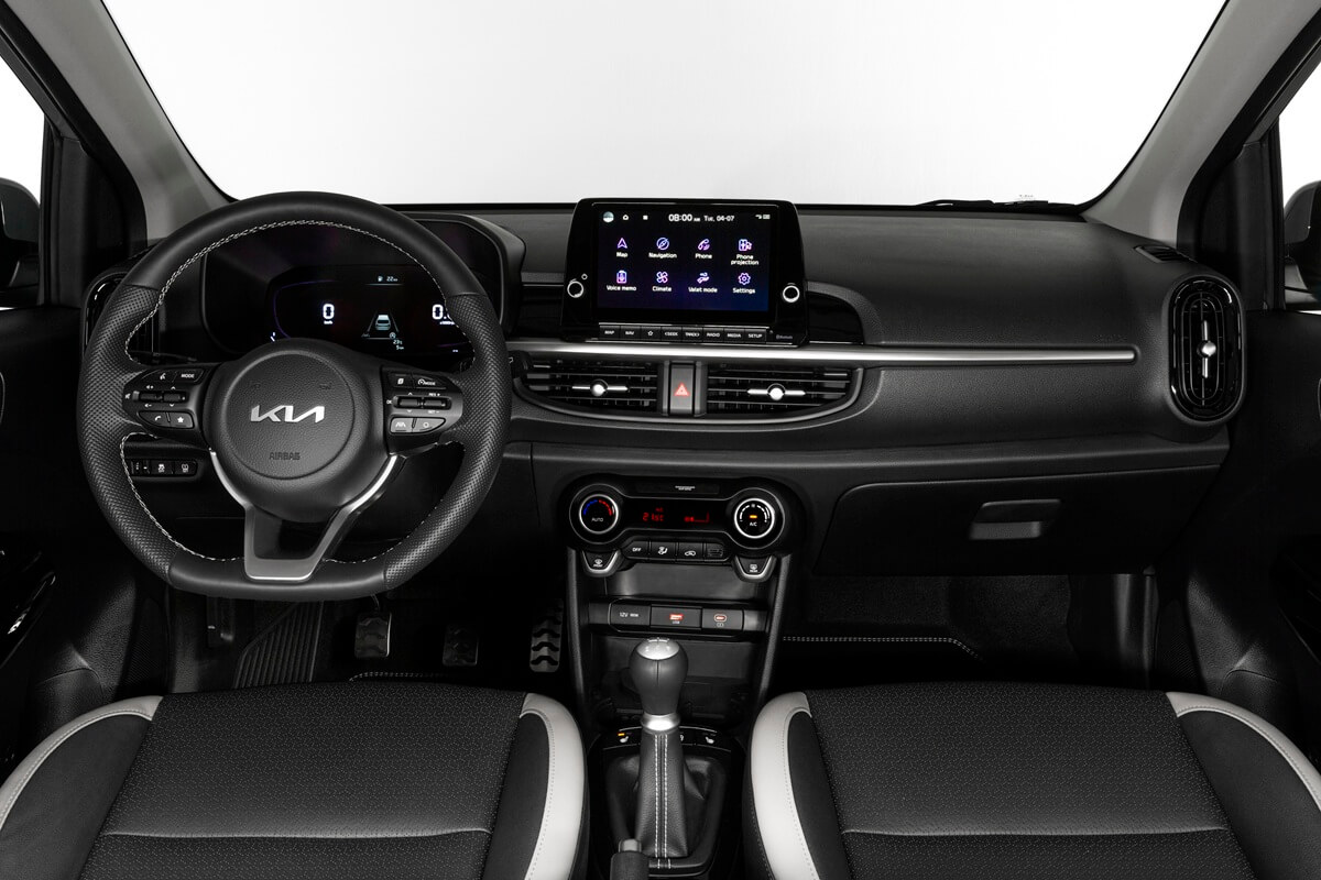 Kia Picanto (2026) dashboard view