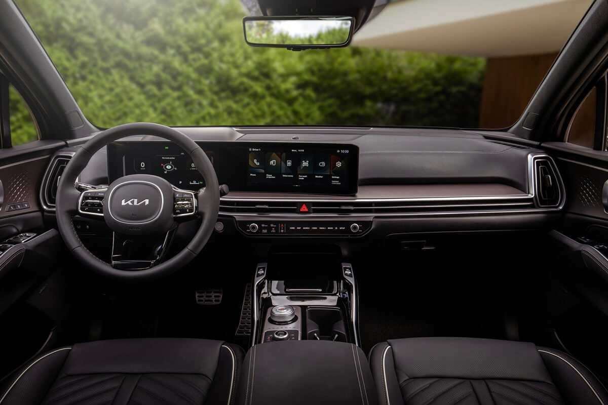 Kia Sorento (2026) dashboard view