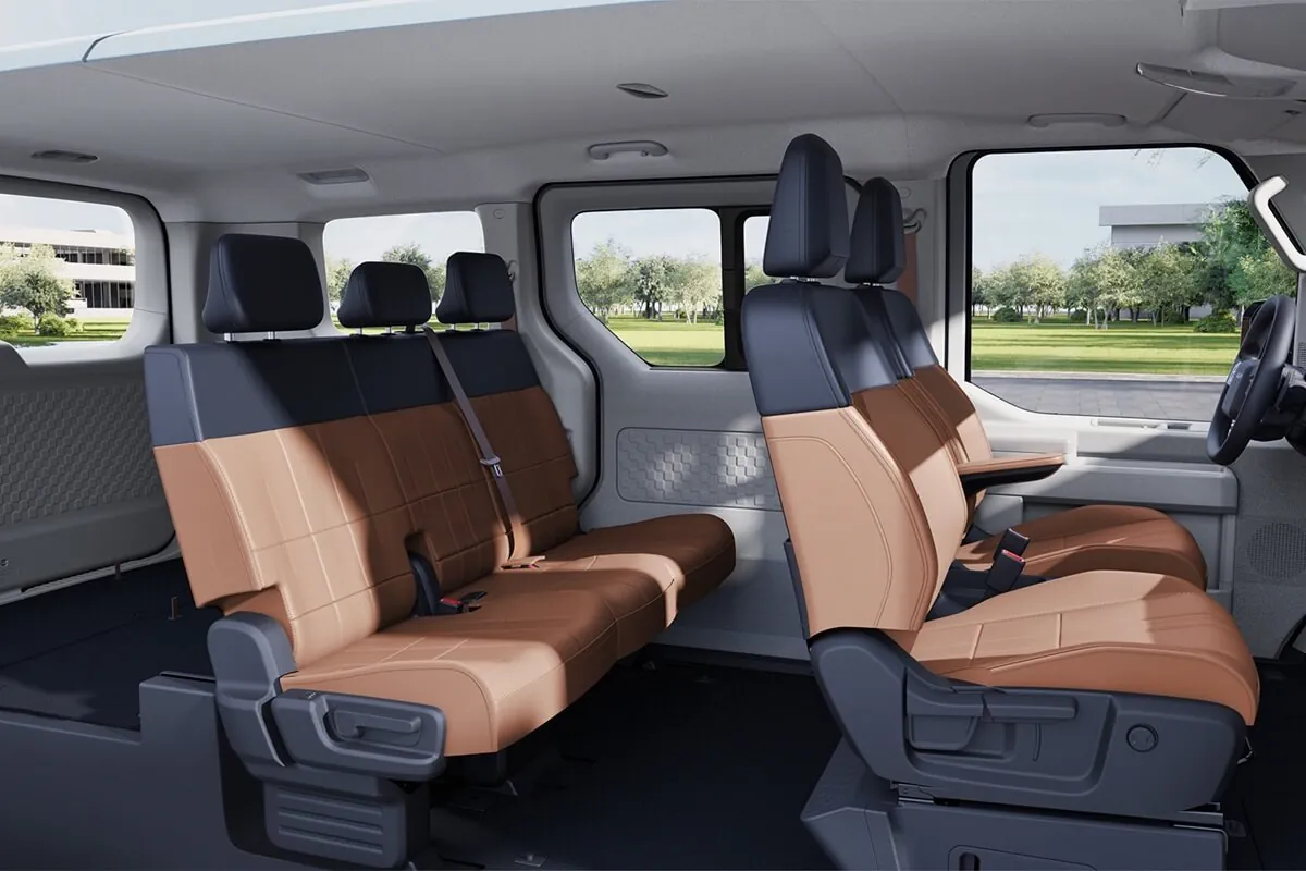 Kia PV5 Passenger (2026) interieur (zitplaatsen)