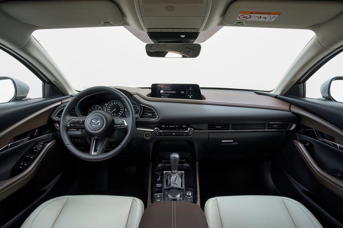 Mazda CX-30 (2026) dashboard view
