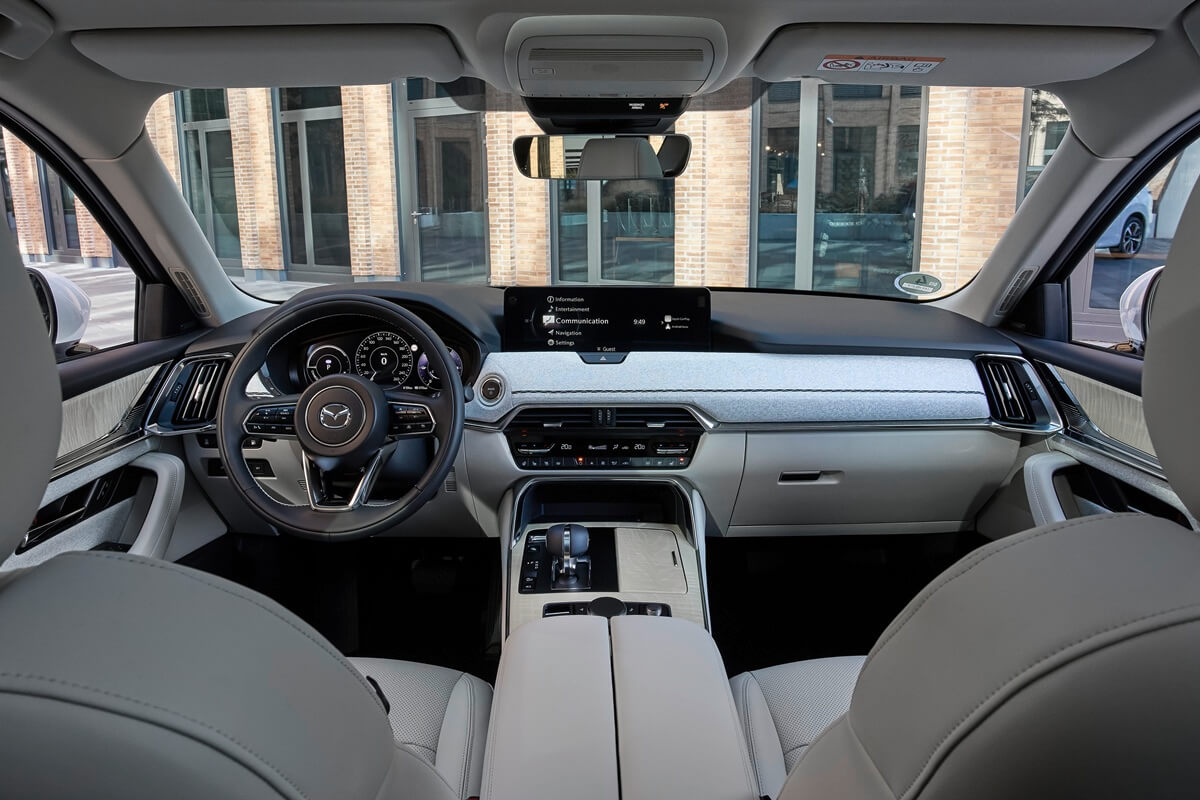 Mazda CX-60 (2026) dashboard view