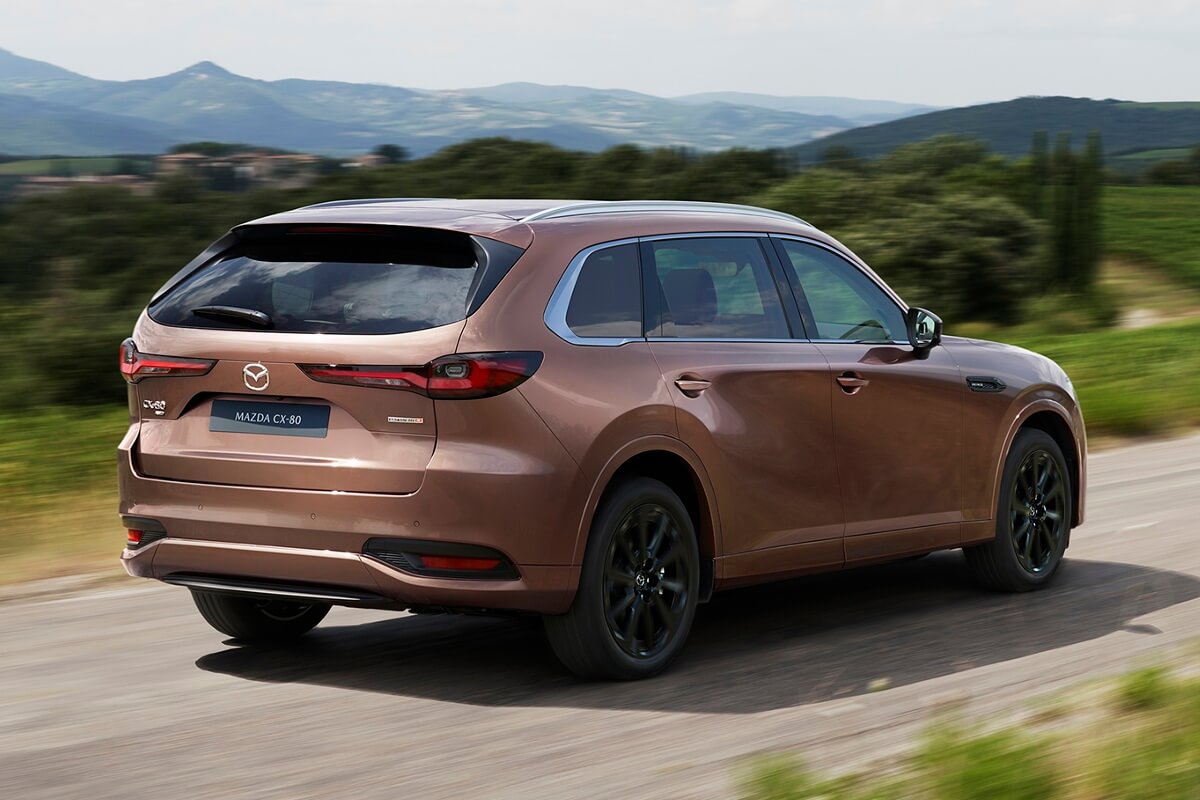 Mazda CX-80 (2026) rear view