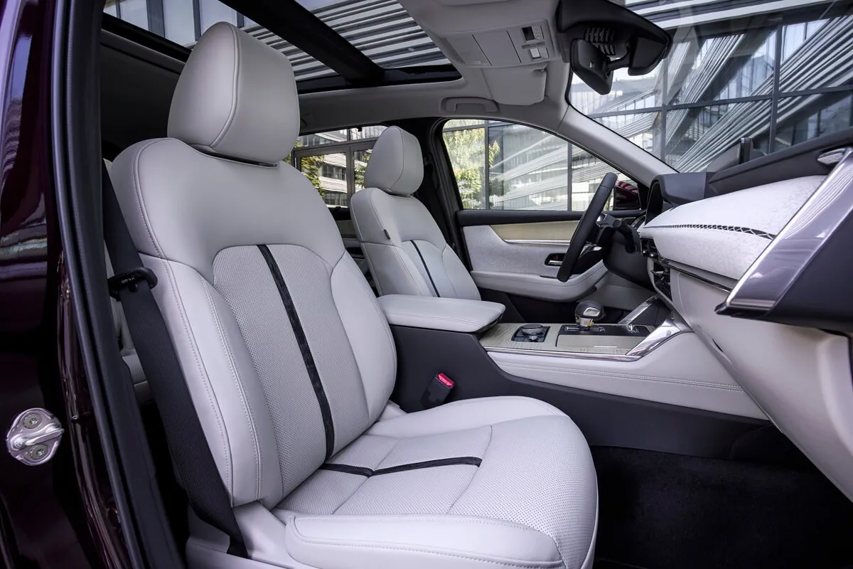Mazda CX-80 (2026) interieur (zitplaatsen)