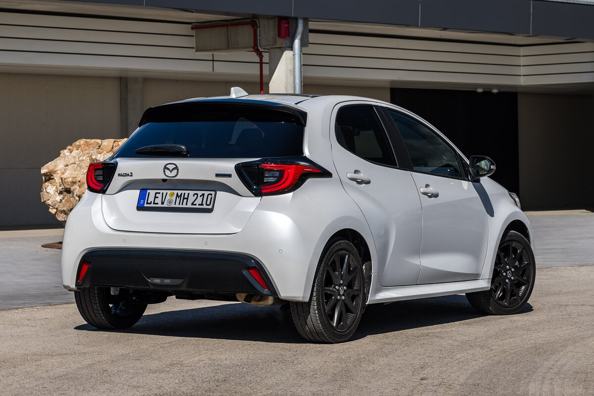 Mazda Mazda2 (2026) rear view