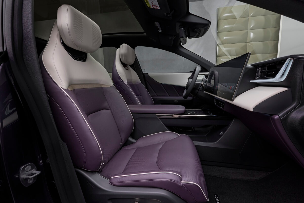 Mazda CX-6e (2026) interior seats