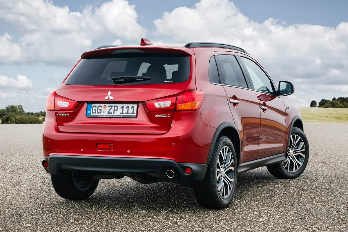 Mitsubishi ASX (2016–2017) achteraanzicht