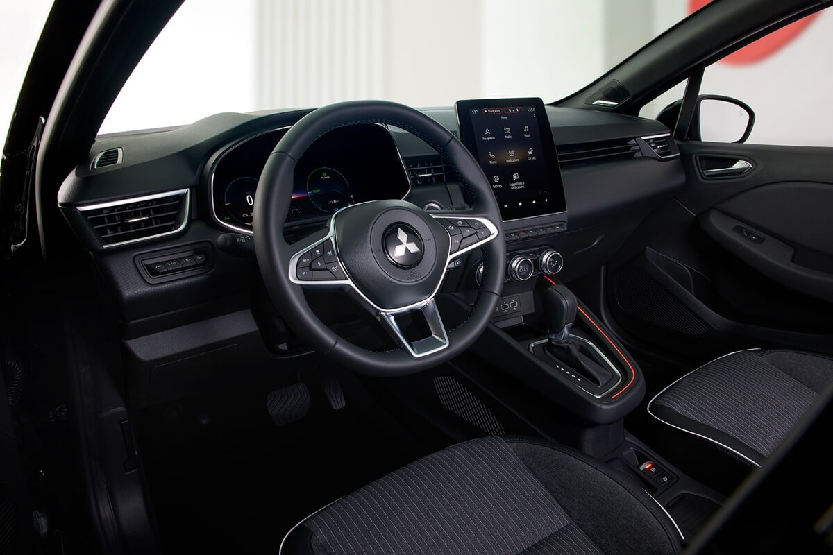 Mitsubishi Colt (2023–2025) dashboard view