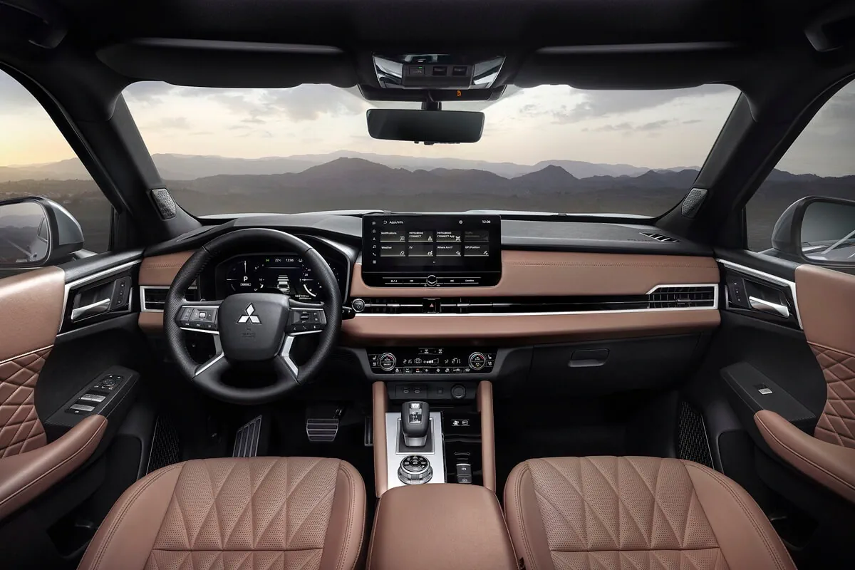 Mitsubishi Outlander (2026) Armaturenbrettansicht