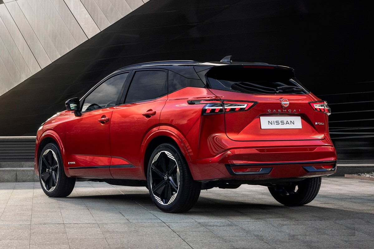 Nissan Qashqai (2026) rear view