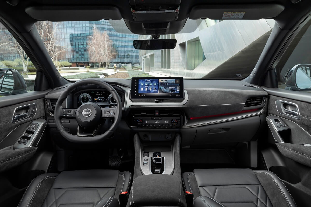 Nissan Qashqai (2026) dashboard view