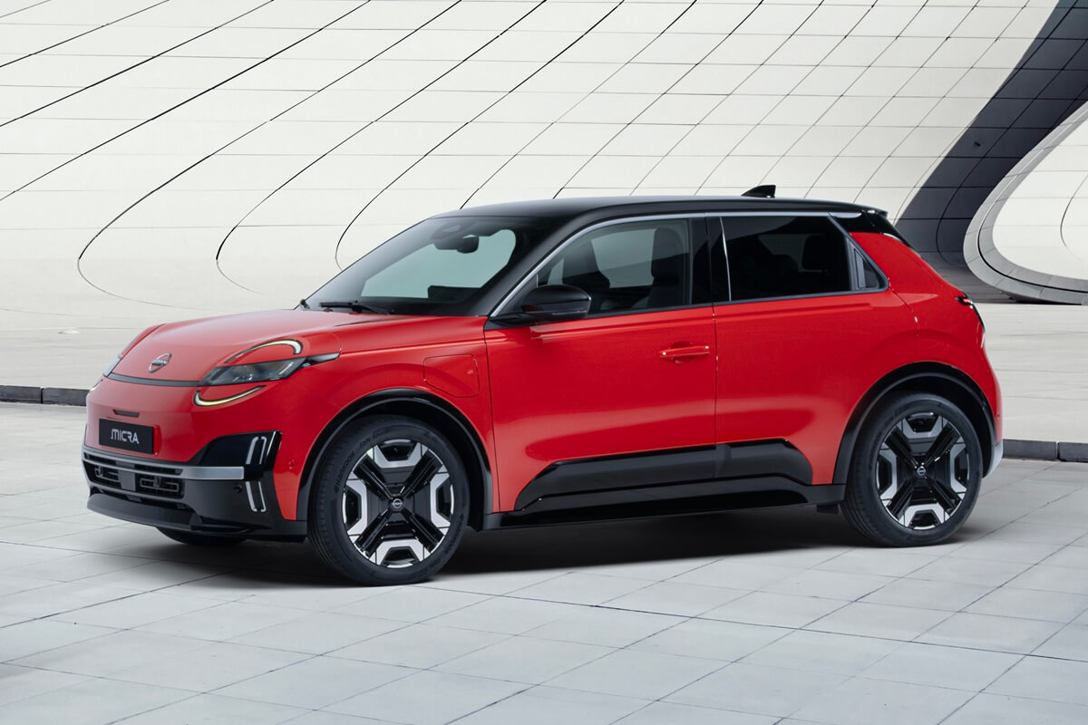 Nissan Micra (2026) side view