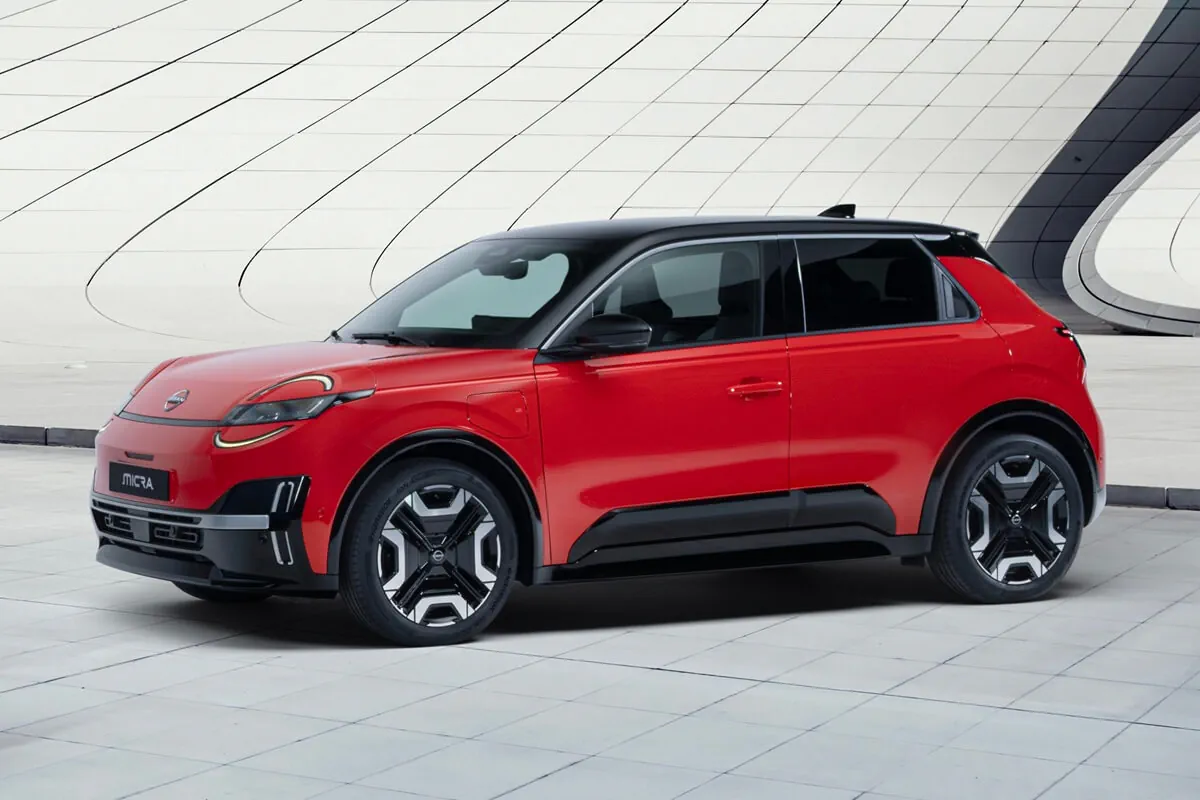 Nissan Micra (2026) vista laterale