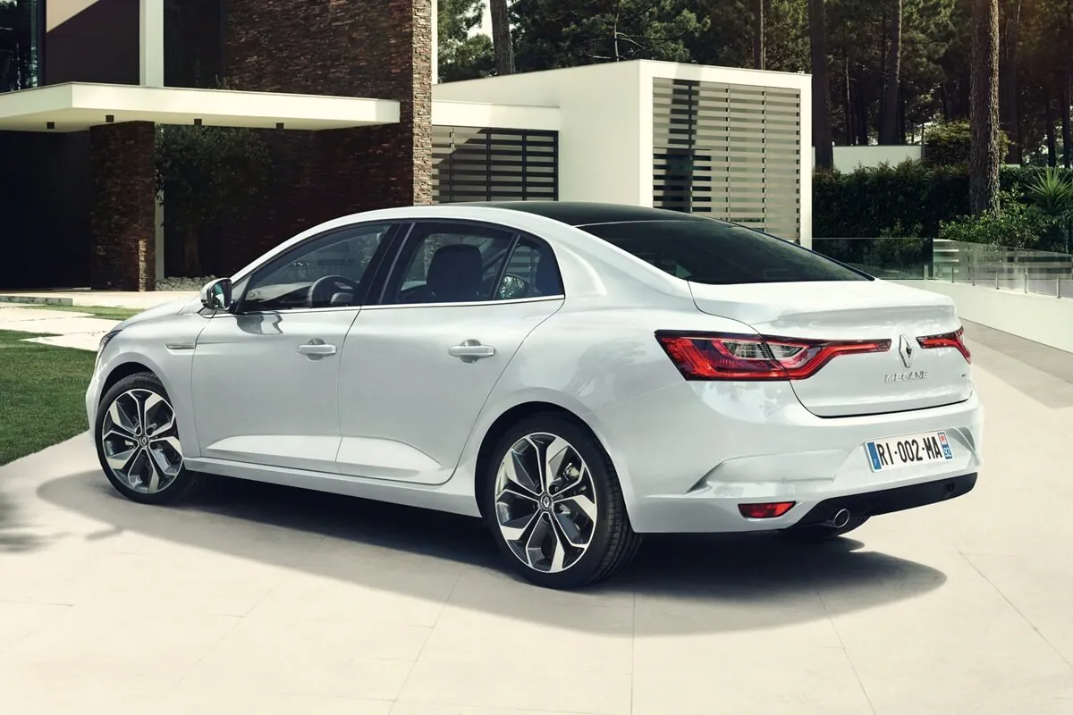 Renault Megane Sedan (2016–2020) vue arrière