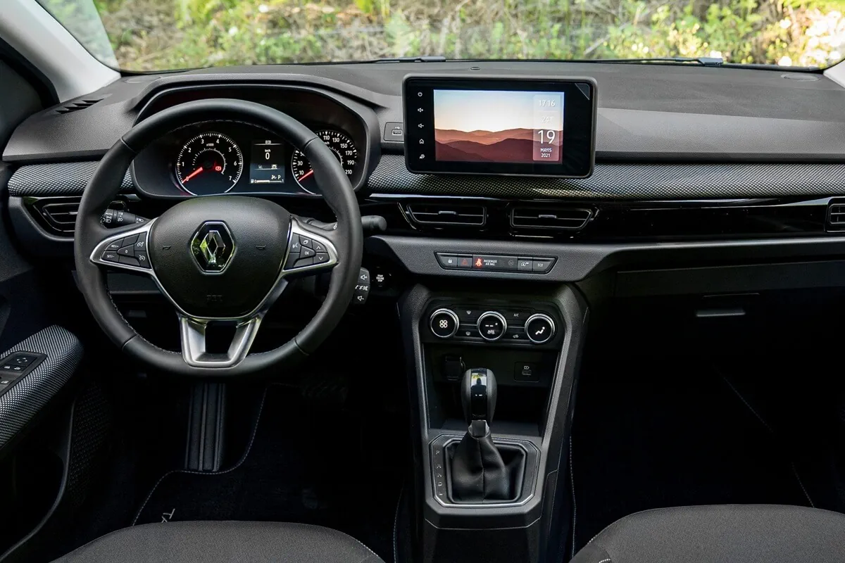 Renault Taliant (2026) vue du tableau de bord