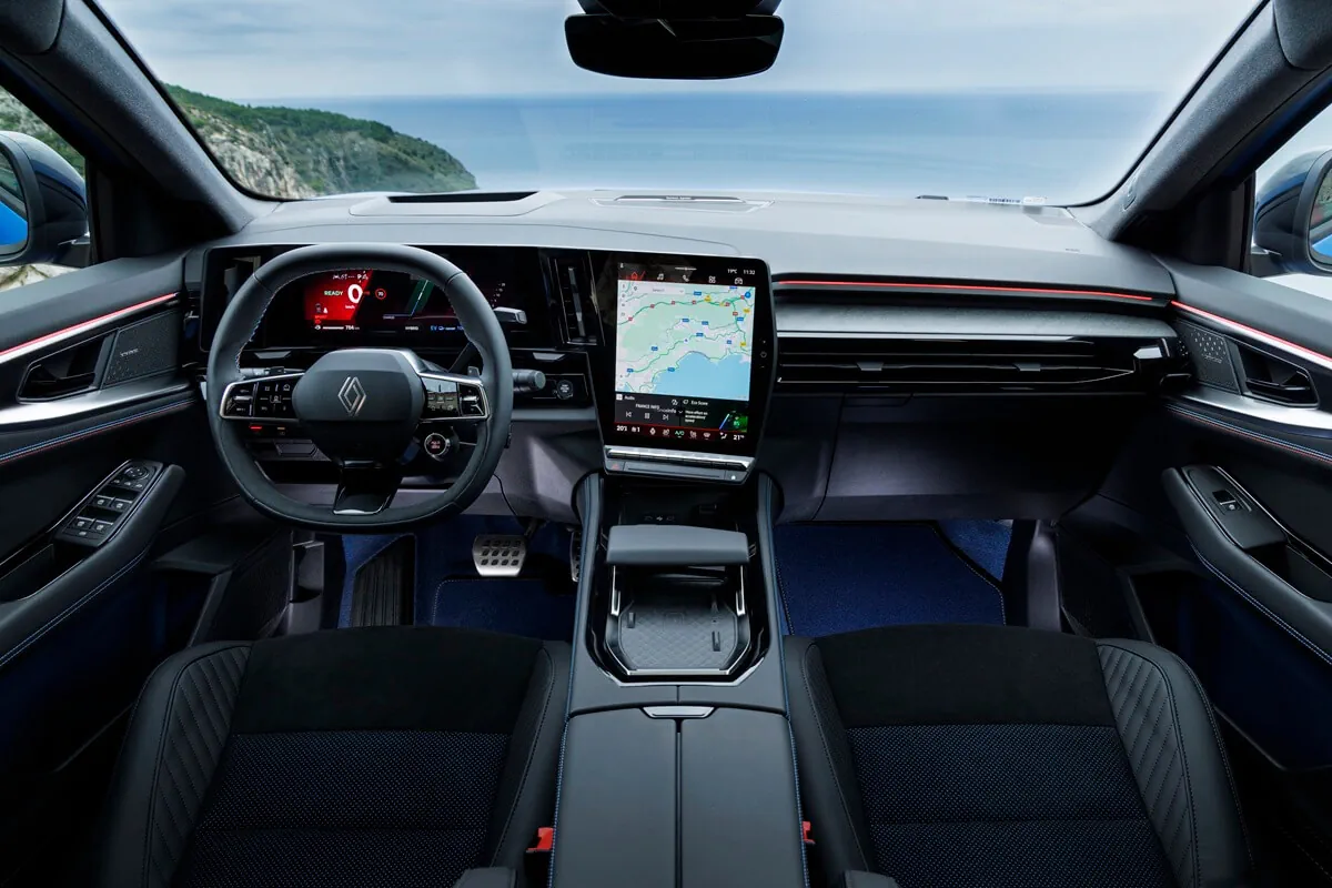 Renault Rafale (2026) Armaturenbrettansicht