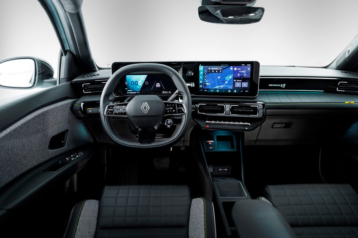 Renault 4 (2026) dashboard view