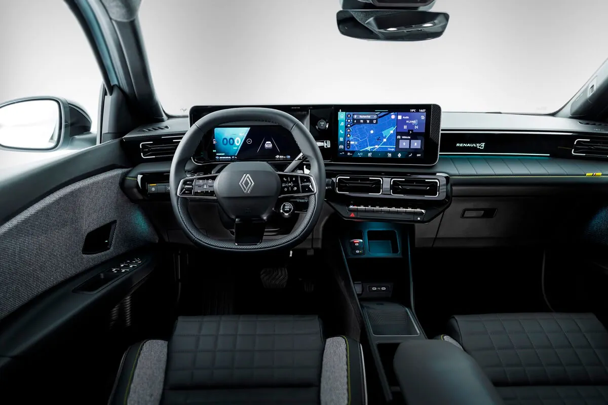 Renault 4 (2026) Armaturenbrettansicht