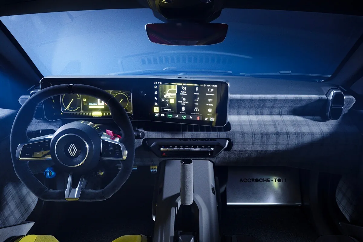 Renault 5 Turbo 3E (2026) dashboard