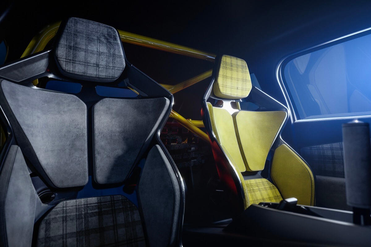 Renault 5 Turbo 3E (2026) interior seats