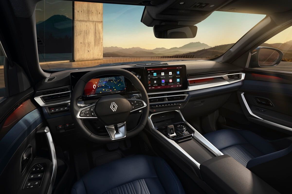 Renault Boreal (2026) dashboard view