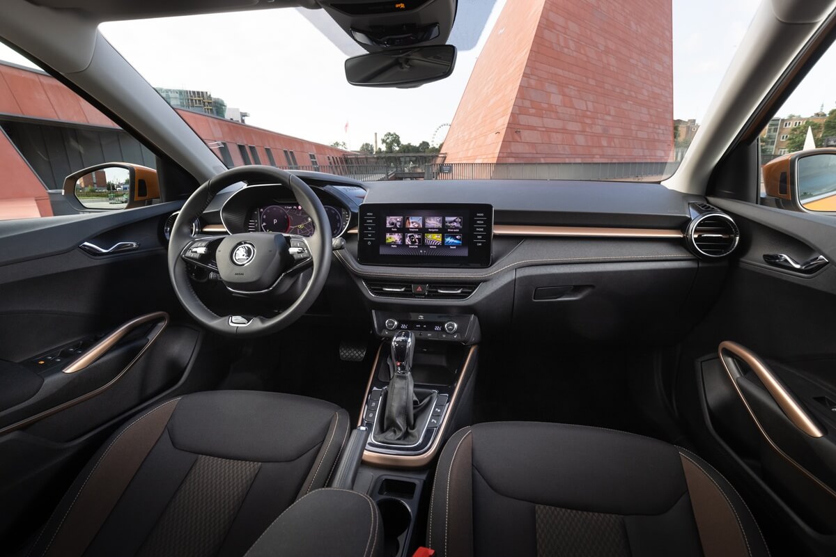 Skoda Fabia (2026) dashboard view