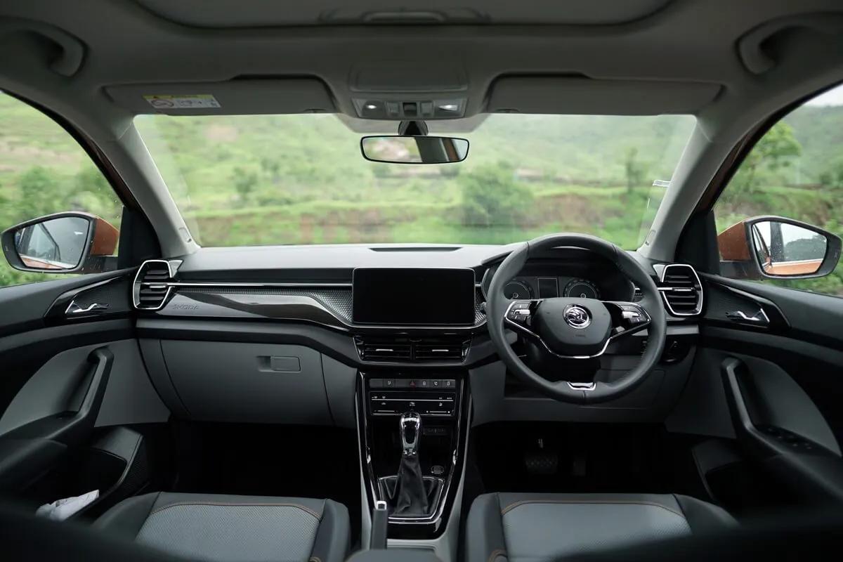 Skoda Kushaq (2021–2025) dashboard view