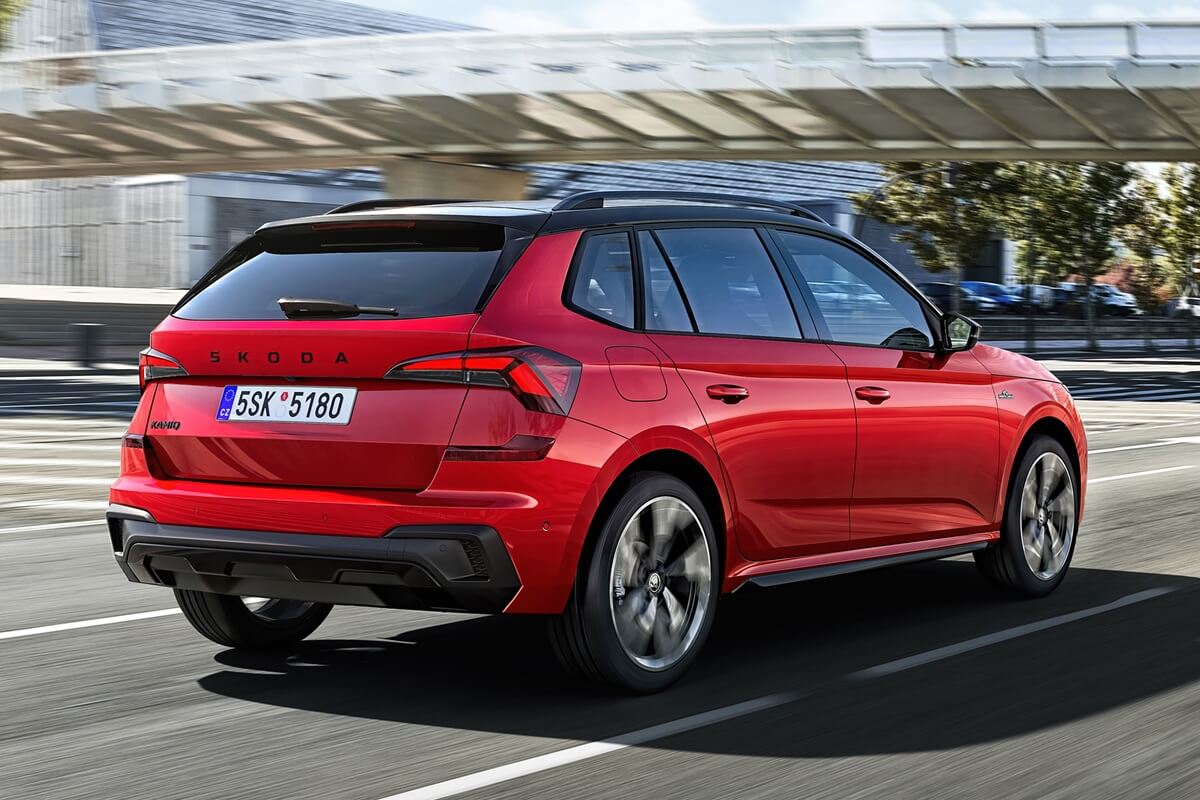 Skoda Kamiq (2026) rear view